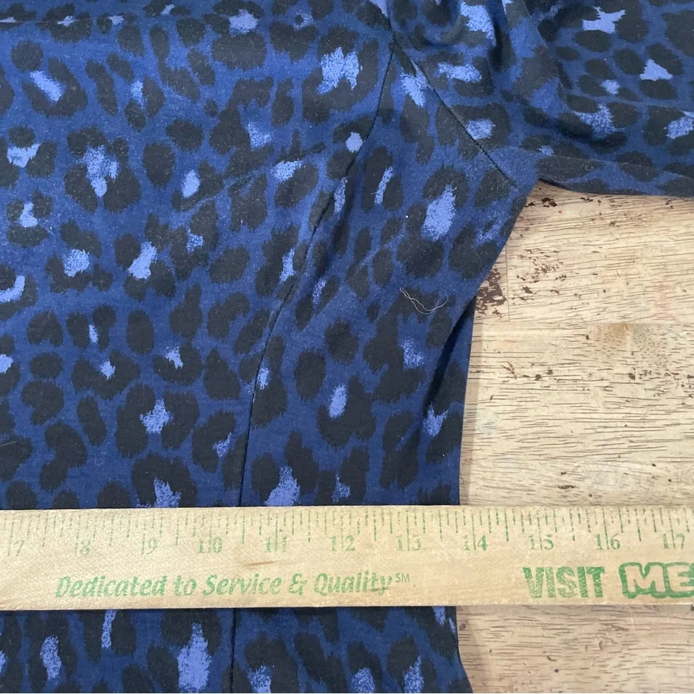 Kate Spade Broome Street Leopard Ponte Dress Size 8